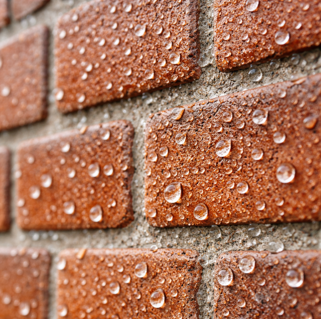 gevel impregneren bij bakstenen woning